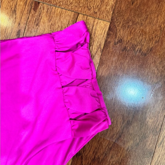 SoLuna Swim Hot Pink High Waisted Bikini Set M - Picture 2 of 5